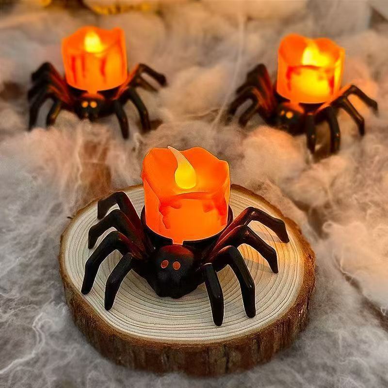 Halloween Pumpa Spindel