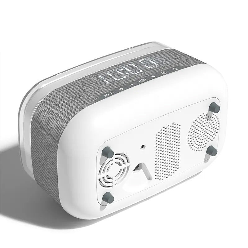 Intelligent Multifunktionell klockradio med laddstation