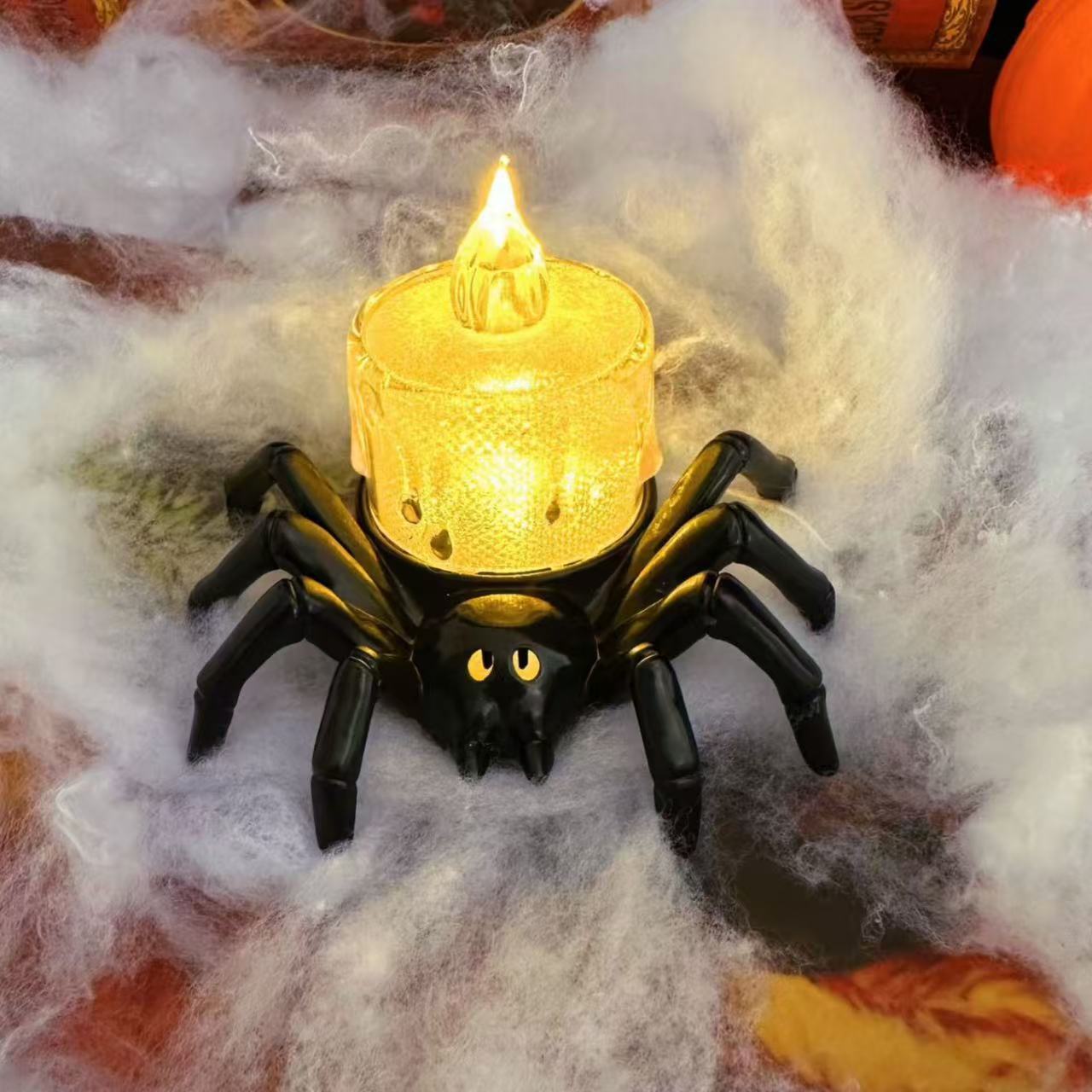 Halloween Pumpa Spindel