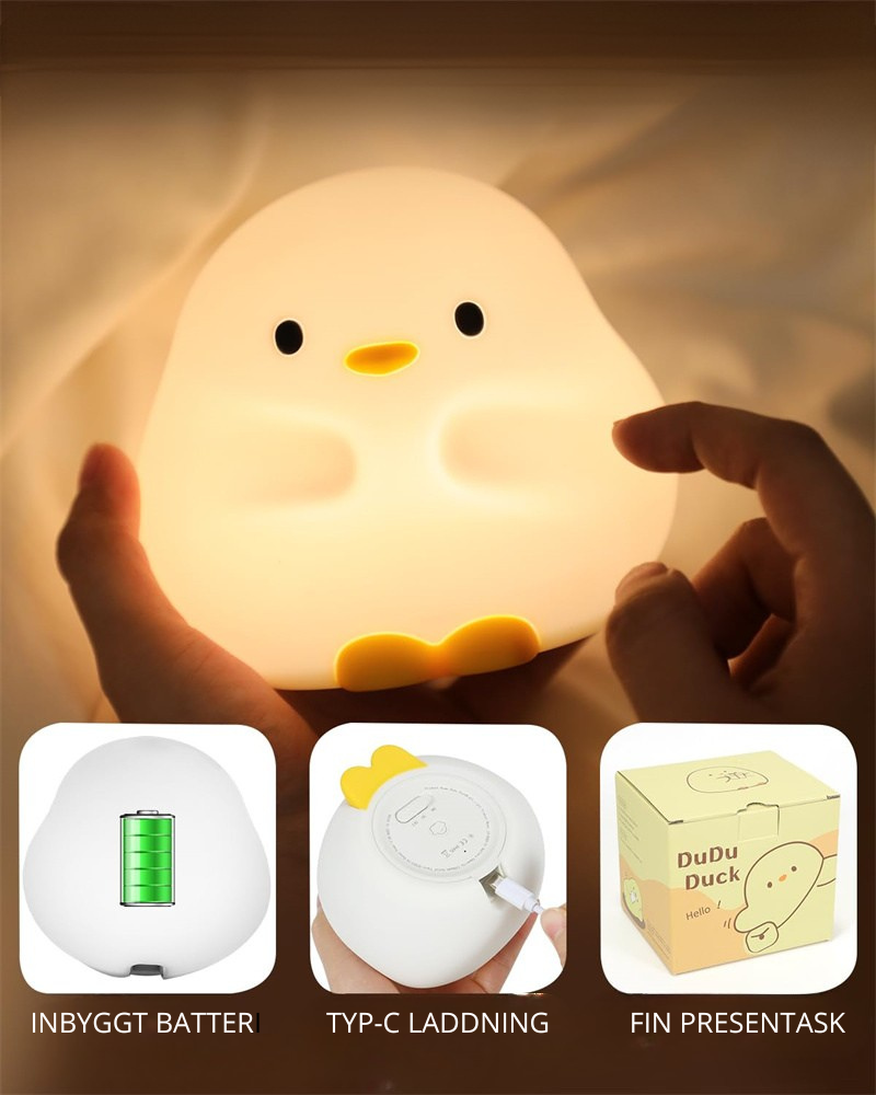 Cute Duck LED Night Lamp