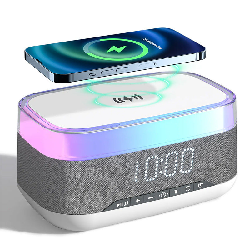 Intelligent Multifunktionell klockradio med laddstation