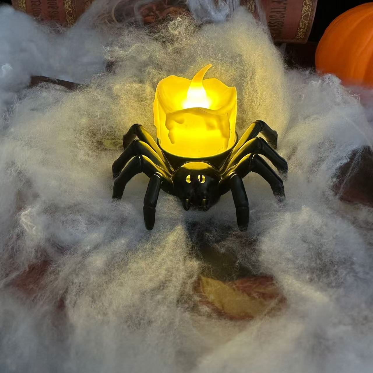 Halloween Pumpa Spindel