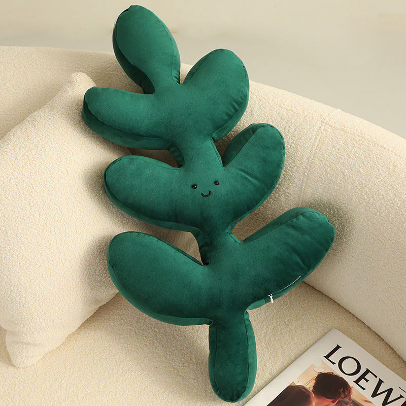 Green Plant Pillow