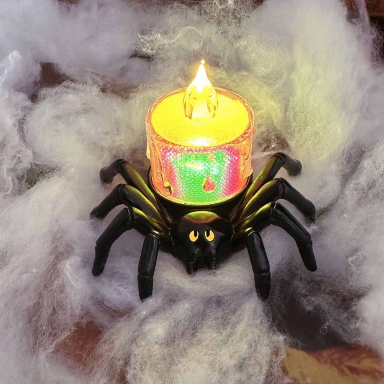 Halloween Pumpa Spindel