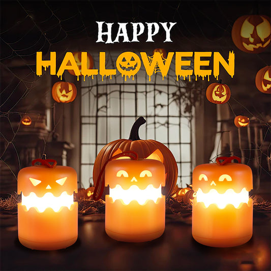 Halloween pumpa lysande